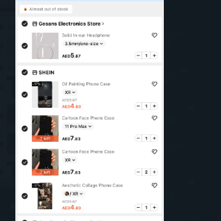 Shein New Order 21 Products